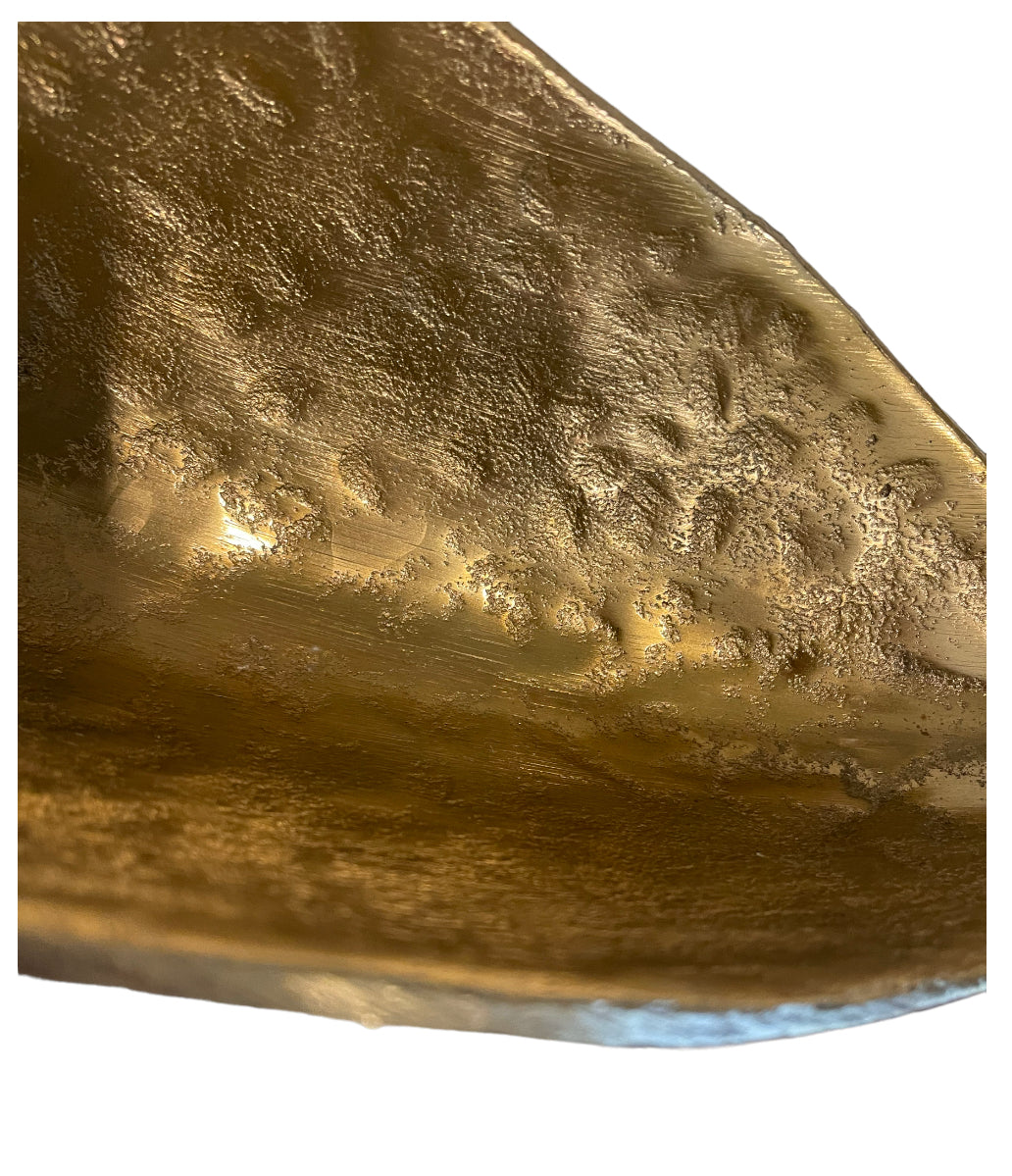 Black & Gold Pedestal Bowl